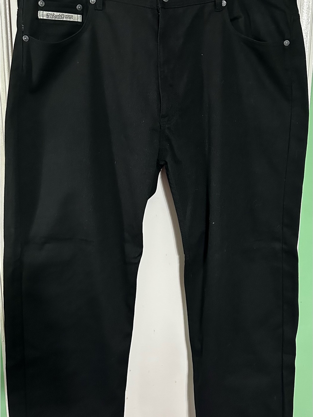 Akademiks Black Relaxed Men’s Jeans
